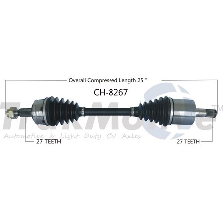 Surtrack Axle Cv Axle Shaft, Ch-8267 CH-8267